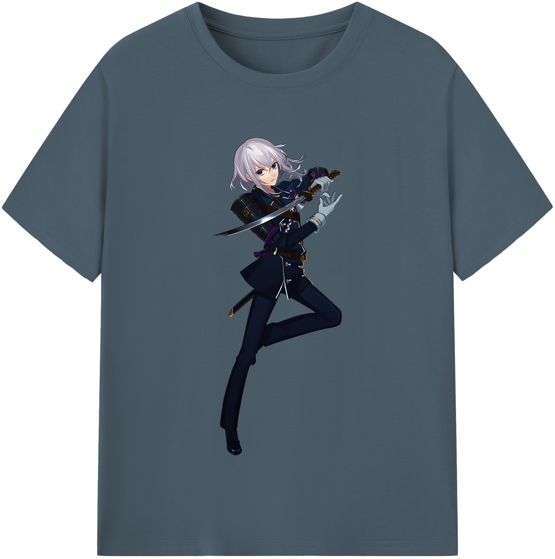 （画像用） 刀剣乱舞 Touken Ranbu 綿100％半袖Tシャツ（フロントプリント）